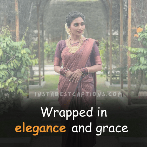 30+ short Instagram captions for Durga Puja saree looks | Events News -  News9live